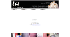 Desktop Screenshot of luckysupplyinc.com