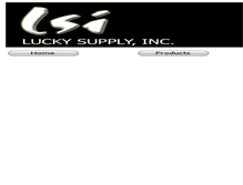 Tablet Screenshot of luckysupplyinc.com